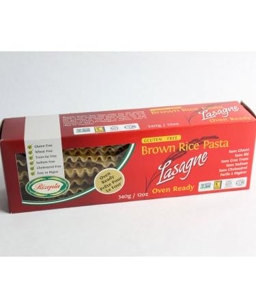 Rizopia Brown Rice Gluten Free Lasagne - Oven Ready 340g