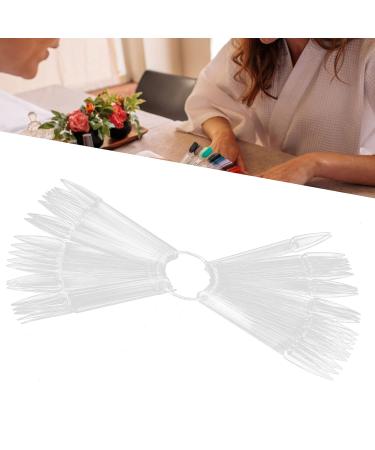 50pcs Nail Polish Display Sticks - Fan-Shaped Color Cards for Nail Art | Nail Studio Decoration & DIY Tips - Buy Online on GoSupps.com