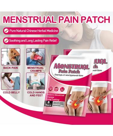 Rapidly Heated Menstrual Relief Plasters | Portable Pain Relief for Women | Easy Adhesion to Clothing - Buy Online on GoSupps.com