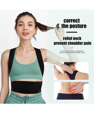 MOVSEA Posture Corrector XL - Improve Posture, Relieve Neck and Shoulder Pain - Ideal for Office, School, Driving - Men and Women - Buy Online on GoSupps.com