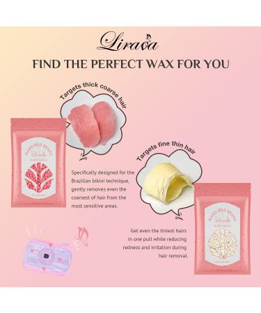Lirava Waxing Kit: Home Hair Removal Wax Warmer for Eyebrow, Facial, Armpit, Bikini & Brazilian Waxing - Buy Online on GoSupps.com