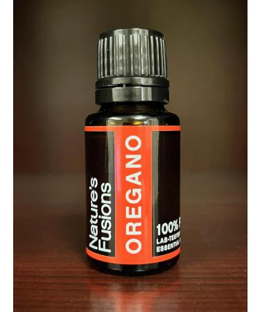 Nature's Fusions Oregano 100% Pure and Natural Essential Oils Undiluted Therapeutic Grade for Aromatherapy and Topical Use .5 Fl Oz (Pack of 1) (15 mL) - Buy Online on GoSupps.com