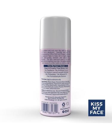 Kiss My Face Liquid Rock Aluminum Chlorohydrate Free Roll-on Deodorant Patchouli 3 oz Pack of 6 (Packaging May Vary) - Buy Online on GoSupps.com
