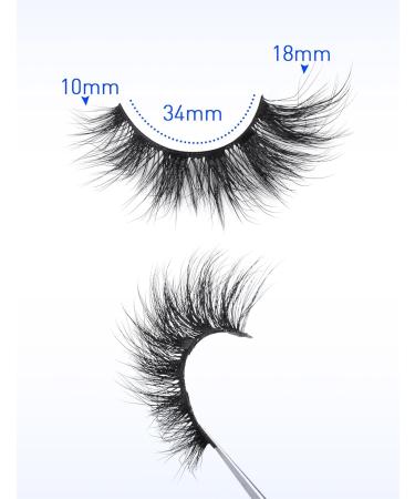 False Lashes Natural Look Wispy Lashes That Look Like Extensions Fluffy Cat Eye Lashes Lashes Fluffy D Curl Strip Fake Eyelashes Pack by Goddvenus Strip Lashes - Buy Online on GoSupps.com