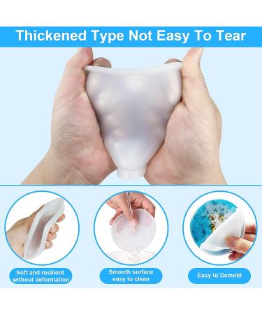 Thickened Coaster & Candle Holder Resin Molds - 4pc Set for DIY Epoxy Resin Casting and Home Decor - Buy Online on GoSupps.com