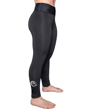 FUJI Womens Baseline V2 Jiu Jitsu Spats Compression Pants - Black | High-Quality Performance Gear for Women - Buy Online on GoSupps.com
