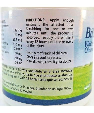 La Vaquita Balsamo Blanco Ointment 100g - Soothing Relief for All Skin Types | International Shipping - Buy Online on GoSupps.com