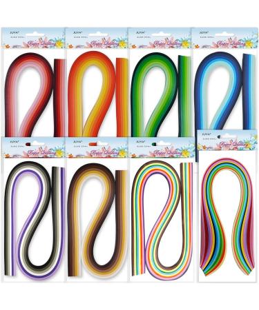 JUYA Paper Quilling Kit with 960 Strips and 14 Tools - 3mm Width, Blue Tools with Glue Included - Buy Online on GoSupps.com