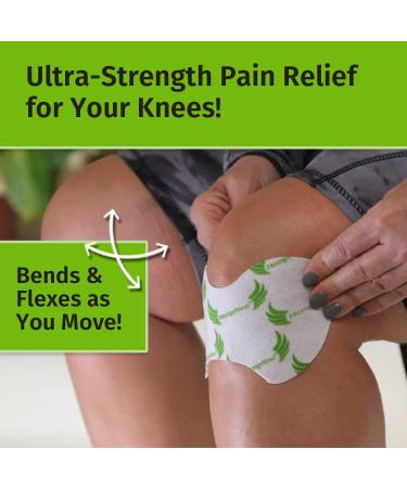 FDA-Listed Hemp Knee Relief Patch | CoolNumb Triple Action Technology | Up to 8 Hours Relief | Ergonomic Design - Buy Online on GoSupps.com