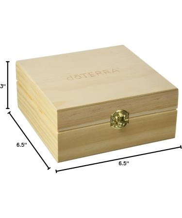 doTERRA Wooden Essential Oil Box - Premium Storage for Essential Oils | International Shipping Available - Buy Online on GoSupps.com