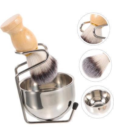 Plafope Reusable Shaving Brush & Foam Set - Complete Men's Grooming Care Kit for Smooth Shaving Experience - Buy Online on GoSupps.com