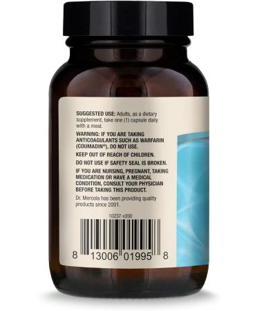 Dr. Mercola Magnesium L-Threonate & Calcium with D3 & K2 | 90 Servings | Bone Health Dietary Supplement | Non-GMO - Buy Online on GoSupps.com