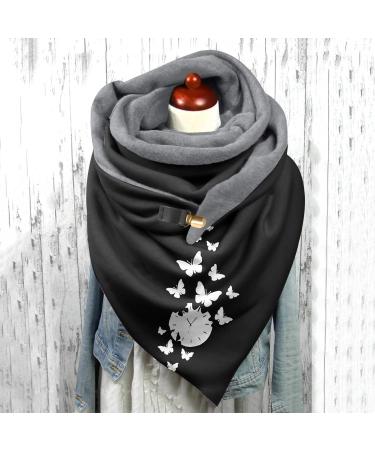 Shop Hanxiulin Ladies Winter Cotton Triangle Scarf - Stylish Cashmere Neck Warmer for Cold Weather - Buy Online on GoSupps.com