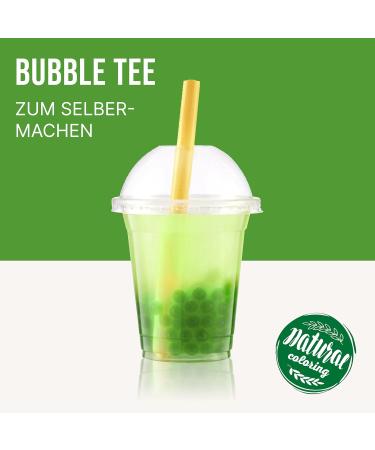 Inspire Food Bubble Tea Pearls - Green Apple Popping Boba | Vegan Gluten-Free No Artificial Dye | 100g Tapioca Fruit Beads for Bubble Tea - Buy Online on GoSupps.com