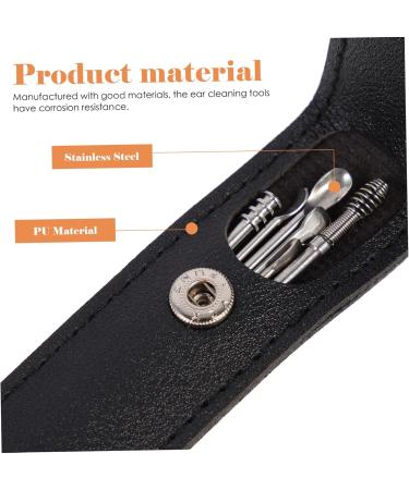 FRCOLOR 12 Sets Ear Pick Set - Stainless Steel Ear Wax Cleaner & Ear Curette Kit for Safe Ear Cleaning - Portable Assorted Colors - Global Shipping Available - Buy Online on GoSupps.com