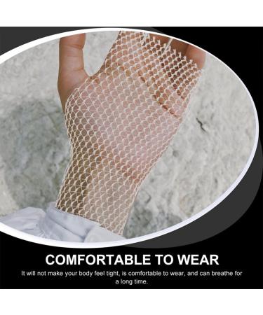 Healeved Elastic Athletic Tape - 5 Rolls Cotton Sports Wrap for Sprains - Stretchy White Headgear - Buy Online on GoSupps.com