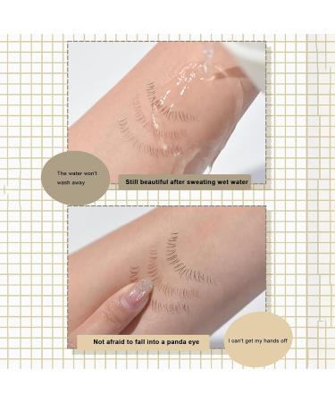 Double Tip Lower Eyelash Pencil Double Tip Quick Dry Waterproof Eyeliner - Smudge Proof Liquid Eyeliner Smooth Quick Dry Long Lasting Longwearing Eye Pencil Easily to Create Any Look Shakven Coffee - Buy Online on GoSupps.com