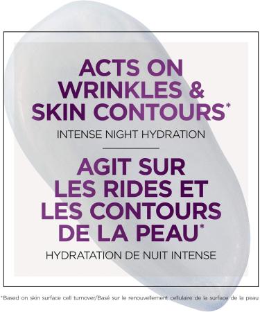 L'Oreal Paris Anti-Aging Face Cream 55+ Night Skincare Wrinkle Expert With Calcium to Reduce the Look of Wrinkles 50mL - Buy Online on GoSupps.com