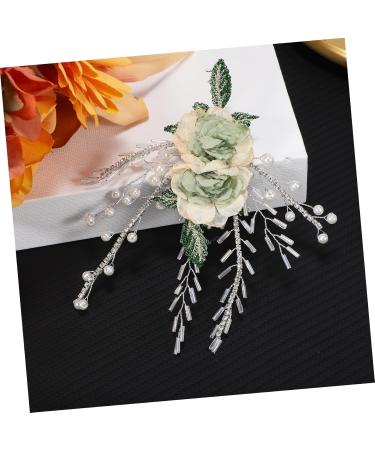 HAPINARY Bridal Headpiece Hair Clips Wedding Hair Accessories Tiara Hair Barrettes Gold Hair Accessories Hair Pin Bridal Hair Accessories for Wedding Bridesmaid Hair Accessories Cloth - Buy Online on GoSupps.com