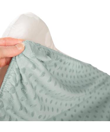Roba Organic Clamping Cover for Changing Pads - GOTS Certified Organic Cotton Removable Cover 75x85 cm - Lil Planet Frosty Green - Buy Online on GoSupps.com