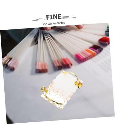 Beatifufu Nail Gel Lacquer Pallet Makeup Mixing Plate Nagelkunstbak - Buy Online on GoSupps.com