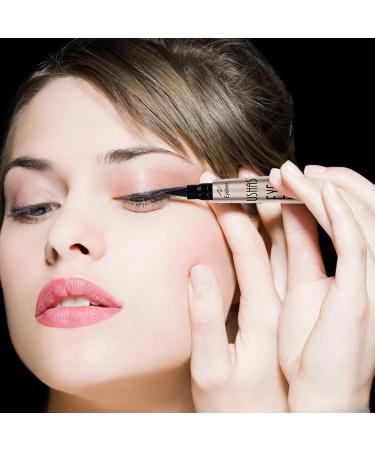 Waterproof Eyeliner Dual Head Smudge-Proof Makeup Tool for Eyes Eyeliner Stamp Tool for Stage Performance Dating Shopping Outgoing Pochy - Buy Online on GoSupps.com