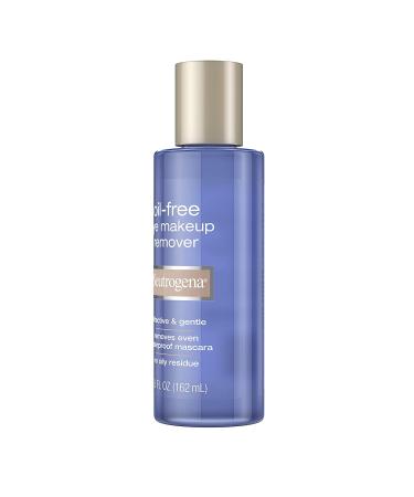 Neutrogena Oil-Free Liquid Eye Makeup Remover 5.5 fl. oz - Residue-Free, Non-Greasy, Gentle & Skin-Soothing with Aloe & Cucumber Extract - Buy Online on GoSupps.com