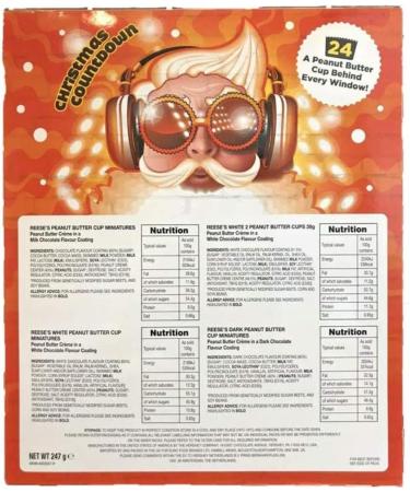 Reese's Peanut Butter 2020 Advent Calendar 247g - Buy Online on GoSupps.com