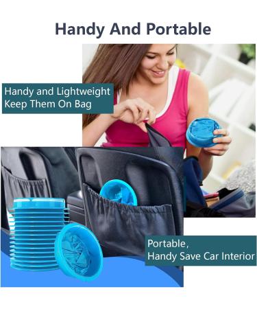 Hion Sick Bags 10 Pack - Leak-Resistant Vomit Bags for Motion Sickness, Travel, Pregnant Women & Taxi Drivers - Emesis Bags 10 Count - Buy Online on GoSupps.com