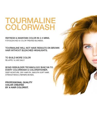 Celeb Luxury Colorwash Color Depositing Shampoo + Bondfix Bond Rebuilder - Vegan Semi Permanent Hair Dye with Tourmaline Colorwash - Buy Online on GoSupps.com