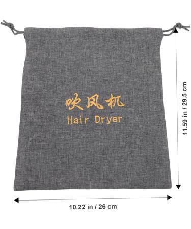 Hemoton Hair Dryer Bag Blow Dryer Bag for Hair Dryer Hair Dryer Storage Hair Curler Travel Drawstring - Buy Online on GoSupps.com