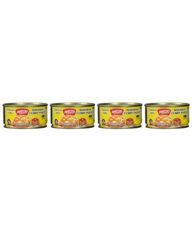 Maesri Thai Masaman Curry - 4 Oz (Pack of 4) 4 Ounce (Pack of 4)