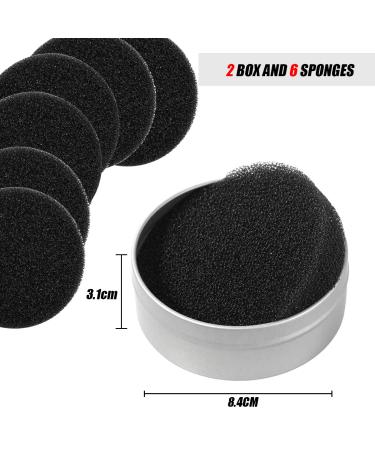 Brush Cleaning Sponges & Tool - Quick Color Change Reusable Makeup Brush Cleaner - 6-Man Cleaning Sponge & 2-Person Storage Box - Buy Online on GoSupps.com