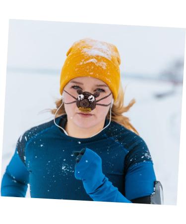 JECOMPRIS Nose Warmer & Dust Protection Mask | Reusable Fleece Nose Cover for Winter | Anti-Outside Acrylic Thread - Buy Online on GoSupps.com
