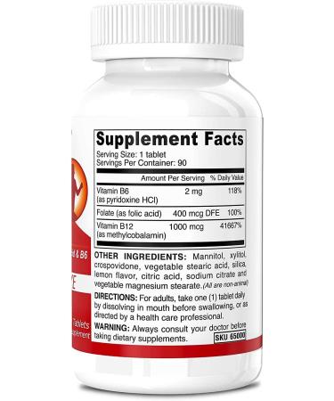Deva Vegan Vitamins B-12 Sublingual 90 Tabs - Essential for Energy & Metabolism - Buy Online on GoSupps.com