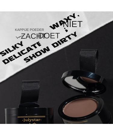 Hairline Powder Instantly Conceals Hair Loss Root TouchUp Hair Building Fiber Windproof Waterproof Hair Root Concealer Root Up Hair Building Fiber For Thinning Hair With Mirror And Puff 03 refer to the description - Buy Online on GoSupps.com