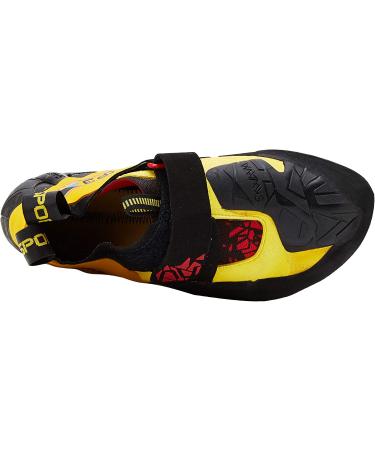 La Sportiva Men's Skwama Rock Climbing Shoes 8.5 - Black/Yellow | High Performance Footwear - Buy Online on GoSupps.com