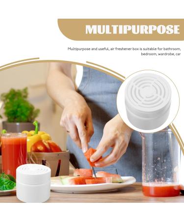 10pcs Empty Refillable Fragrance Diffuser Box - 150ml Hollow Lid Case for Bathroom Bedroom & Car - Buy Online on GoSupps.com