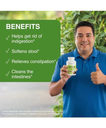 Naturalslim Magnesium Oxide - Constipend for Constipation Relief Colon Cleanser & Stool Softeners for Women & Men with Magnesium Citrate Aspartate & Olive Extract - 120 Vegetable Capsules 2 Pack 120 Count (Pack of 2) - Buy Online on GoSupps.com