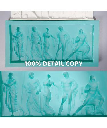 BBDINO Super Elastic Silicone Mold Making Kit - 21.16 oz Liquid Silicone Rubber Mold for 3D Casting| Food Molds - Jade Green - Buy Online on GoSupps.com
