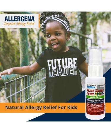 PROGENA Allergena Cedar Fever Spray for Kids - Effective Allergy Relief | 1 FL Ounce | International Shipping Available - Buy Online on GoSupps.com
