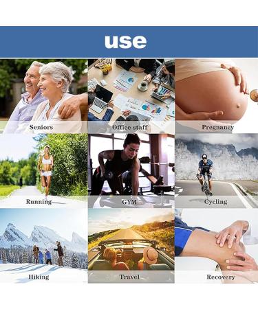 Fnaekier Compression Socks for Fitness | Calf Sports Socks with Weld Absorption | Ideal for Tennis Yoga | Comfortable Leg Compression Cuff - Black - Buy Online on GoSupps.com