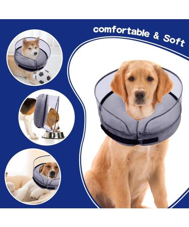 Small Cans for Dogs - 2-in-1 Inflatable Recovery Collar | Protective Pet Collar for Wounds & Surgery - Buy Online on GoSupps.com