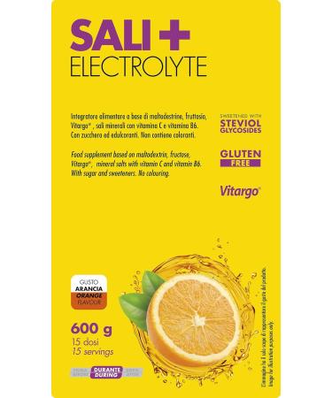 Watt Sali+ Electrolyte For energy during physical activity Format Doypack 600 g Orange flavor - Buy Online on GoSupps.com