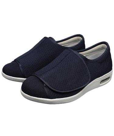 LGZY Womens Diabetic Shoes Extra Wide Widths Walking Edema Sneakers Adjustable Strap Easy for Elderly Arthritis Edema Swollen Feet Thumb Valgus D 41 EU 41 EU D