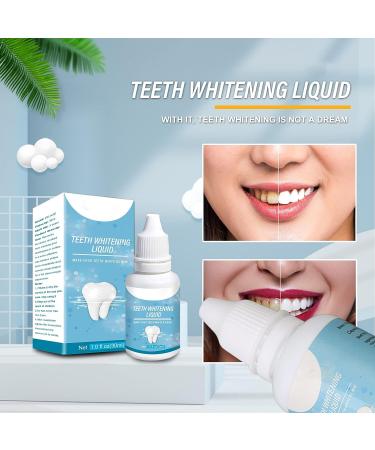 Teeth Whitening Serum for Oral Care - Removes Coffee, Wine, and Smoking Stains - 30ML - Buy Online on GoSupps.com