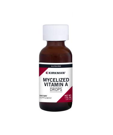 Kirkman Labs Mycellized Vitamin A 1 fl oz (30 ml)