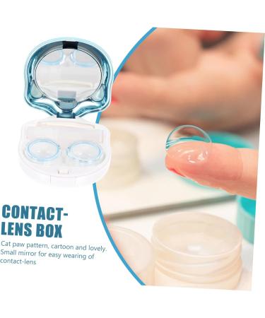 Buy Healvian Cat Claw Colored Contact Lenses & Tool Case | Durable Lens Container for Outdoor Use | Contact Lens Organizer & Holder in ABS - Buy Online on GoSupps.com