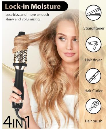 Buy 4 in 1 Hair Dryer Brush - Hot Air Brush Styler & Volumizer for Effortless Styling | International Shipping Available - Buy Online on GoSupps.com