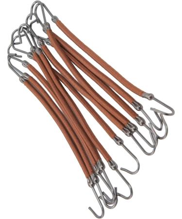 10 pi ces crochet de bandeau de cheveux crochet de support de queue de cheval en lastique crochet d'attache de cheveux lastique crochet de support de queue de cheval (Brown) - Buy Online on GoSupps.com